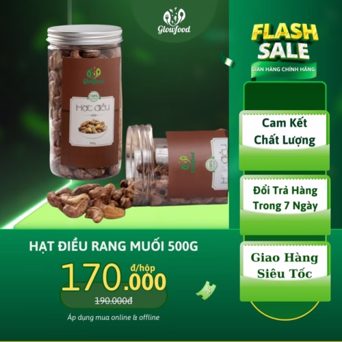 hạt điều rang muối