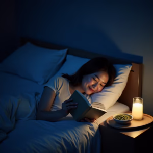 ăn hạt bí trước khi ngủ