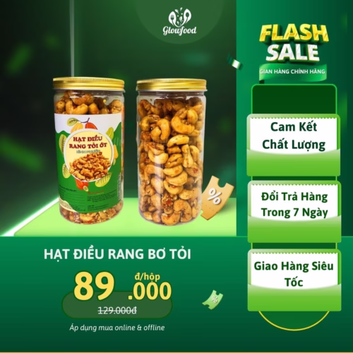 Hạt điều rang tỏi ớt