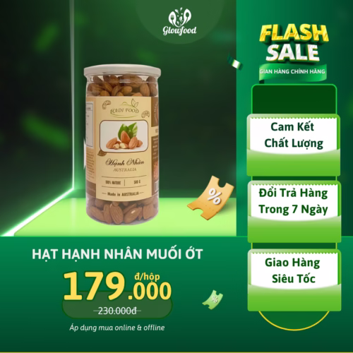 hạt hạnh nhân rang muối ớt