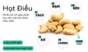 Hạt điều có tốt cho bà bầu hay không