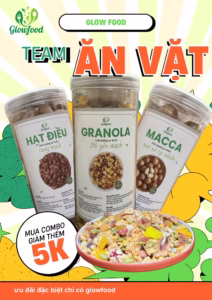 combo hạt nhà granola